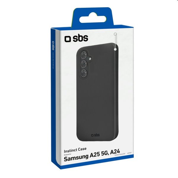SBS Instinct tok Samsung Galaxy A25 5G számára, fekete