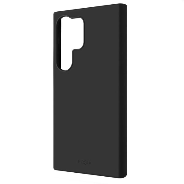 FIXED MagFlow szilikontok Magsafe támogatással Samsung Galaxy S24 Ultra számára, fekete