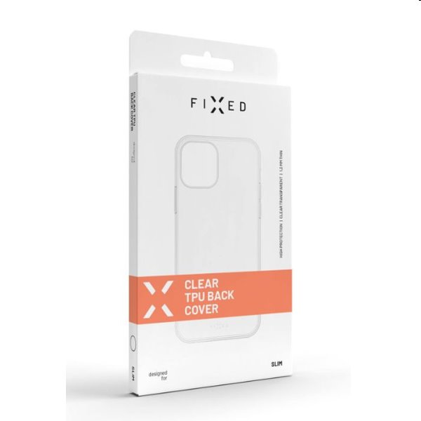 FIXED TPU Gélové púzdro Xiaomi Redmi Note 13 5G számára, áttetsző