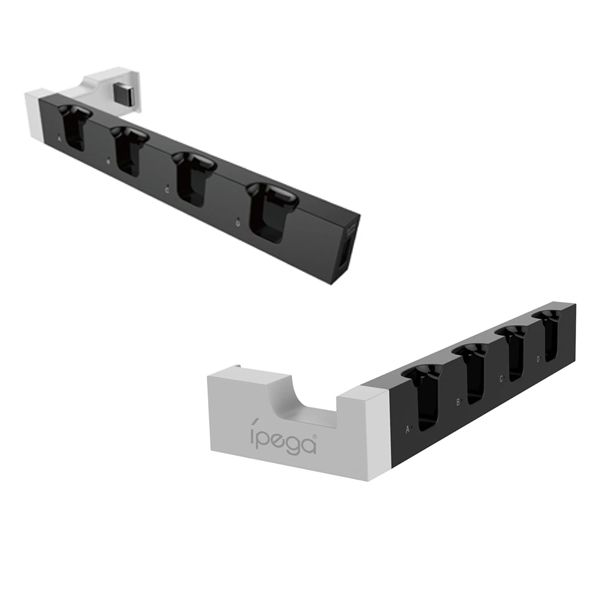 iPega 9186 töltőállomás Nintendo Switch Joy-con számára, fehér/fekete iPega 9186 töltőállomás Nintendo Switch Joy-con számára, fehér/fekete