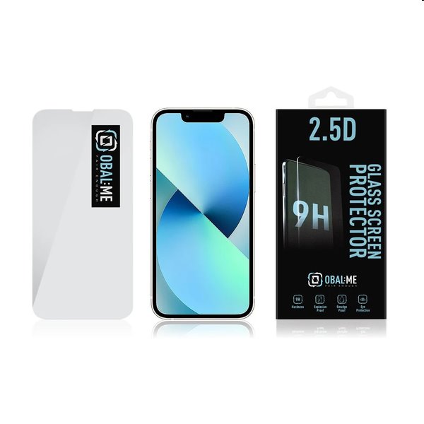 OBAL:ME 2.5D Edzett védőüveg Apple iPhone 13 mini számára OBAL:ME 2.5D Edzett védőüveg Apple iPhone 13 mini számára