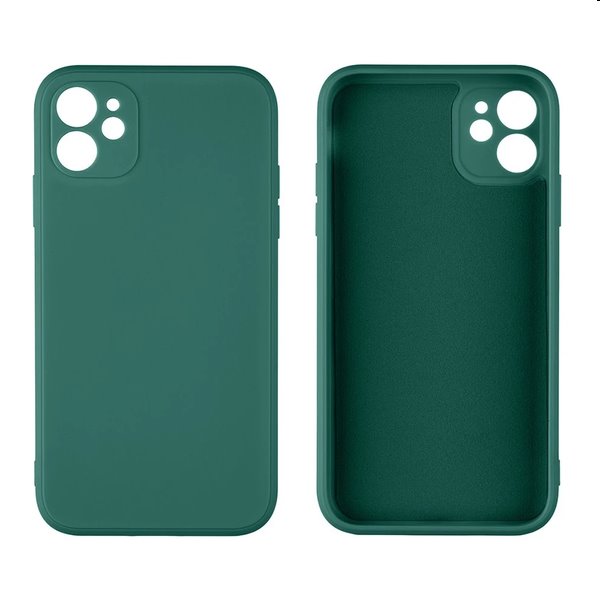 OBAL:ME Matte TPU tok Apple iPhone 11 számára, dark zöld OBAL:ME Matte TPU tok Apple iPhone 11 számára, dark zöld