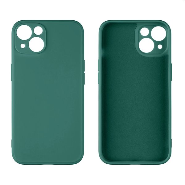 OBAL:ME Matte TPU tok Apple iPhone 13 számára, dark zöld OBAL:ME Matte TPU tok Apple iPhone 13 számára, dark zöld