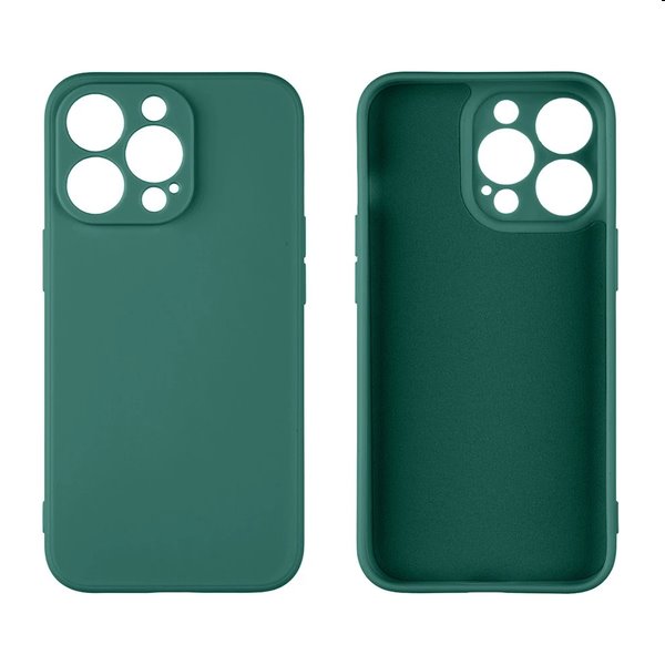OBAL:ME Matte TPU tok Apple iPhone 15 Pro Max számára, dark zöld OBAL:ME Matte TPU tok Apple iPhone 15 Pro Max számára, dark zöld