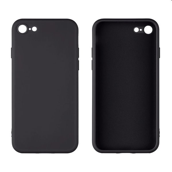 OBAL:ME Matte TPU tok Apple iPhone 7/8/SE20/SE22 számára, fekete OBAL:ME Matte TPU tok Apple iPhone 7/8/SE20/SE22 számára, fekete