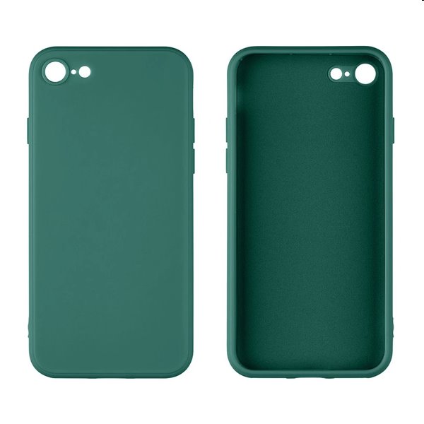 OBAL:ME Matte TPU tok Apple iPhone 7/8/SE20/SE22 számára, dark zöld