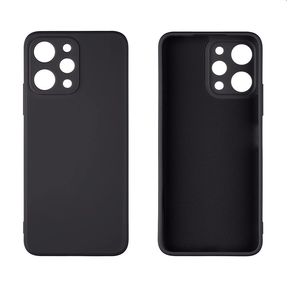 OBAL:ME Matte TPU tok Xiaomi Redmi 12 számára, fekete OBAL:ME Matte TPU tok Xiaomi Redmi 12 számára, fekete