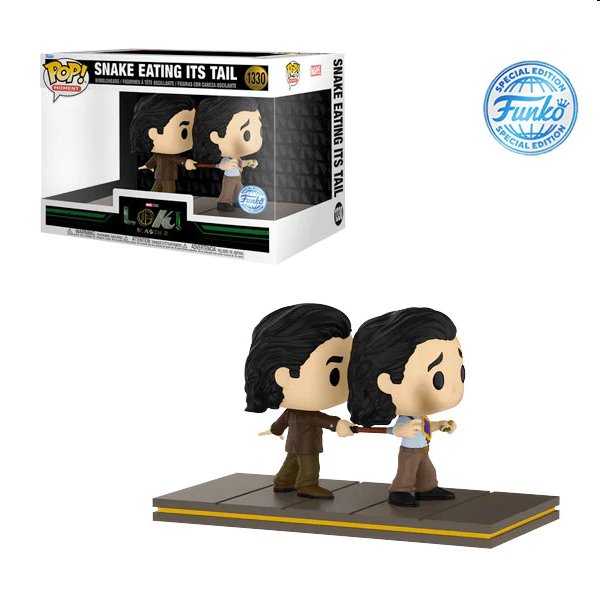 POP! Moments: Loki Season 2 Snake Eating It's Tail (Marvel) Special Kiadás