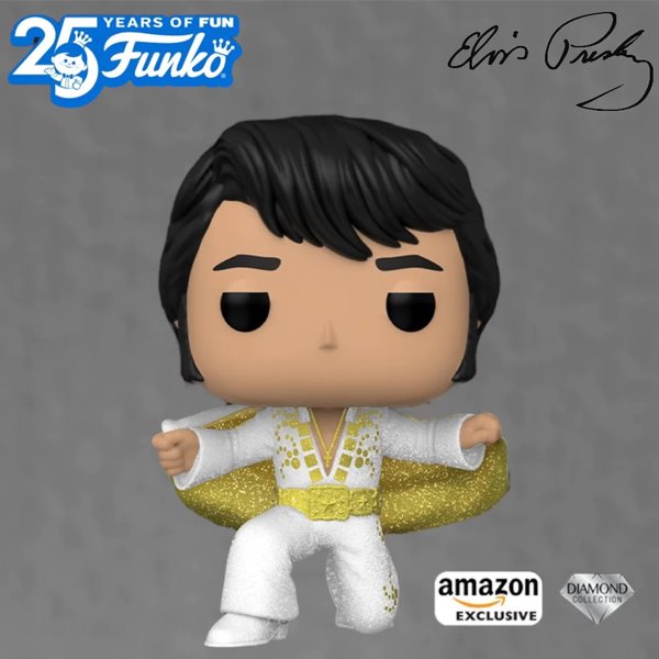 POP! Rocks: Elvis Pharaoh Suit (Elvis Presley) Amazon Exclusive (Diamond Collection)