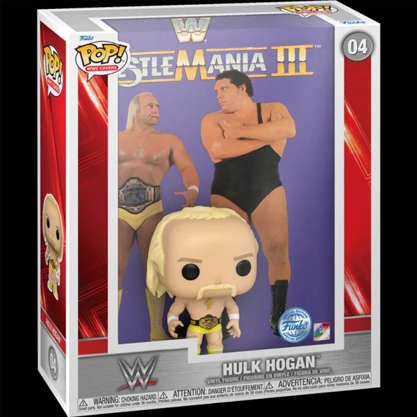 POP! WWE Covers Hulk Hogan (Special Kiadás) POP! WWE Covers Hulk Hogan (Special Kiadás)