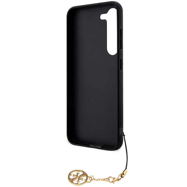 Guess 4G Charms tok Samsung Galaxy S24 számára, szürke Guess 4G Charms tok Samsung Galaxy S24 számára, szürke