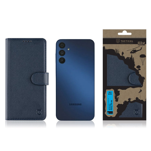 Tactical Field Notes tok Samsung Galaxy A15 5G számára, kék