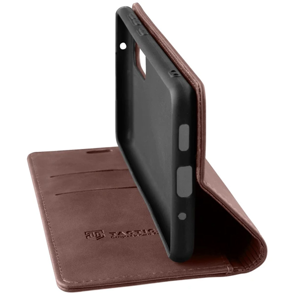 Tactical Xproof tok Samsung Galaxy A25 5G számára, barna Tactical Xproof tok Samsung Galaxy A25 5G számára, barna