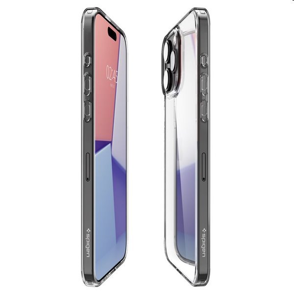 Spigen Air Skin Hybrid tok Apple iPhone 15 Pro Max számára, crystal clear