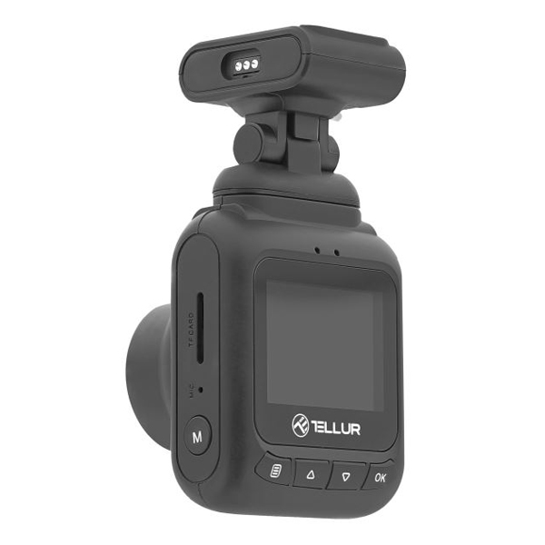 Tellur fedélzeti kamera DC1, FullHD, 1080P, fekete