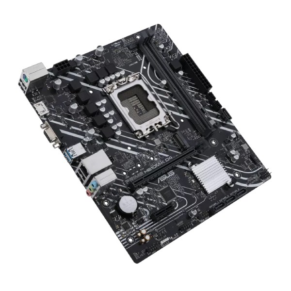 ASUS PRIME H610M-K D4 alaplap, Intel H610, LGA1700, 2x DDR4, mATX