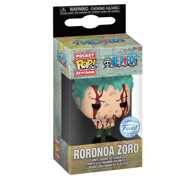 Funko POP! Kulcstartó Roronoa Zoro (One Piece)