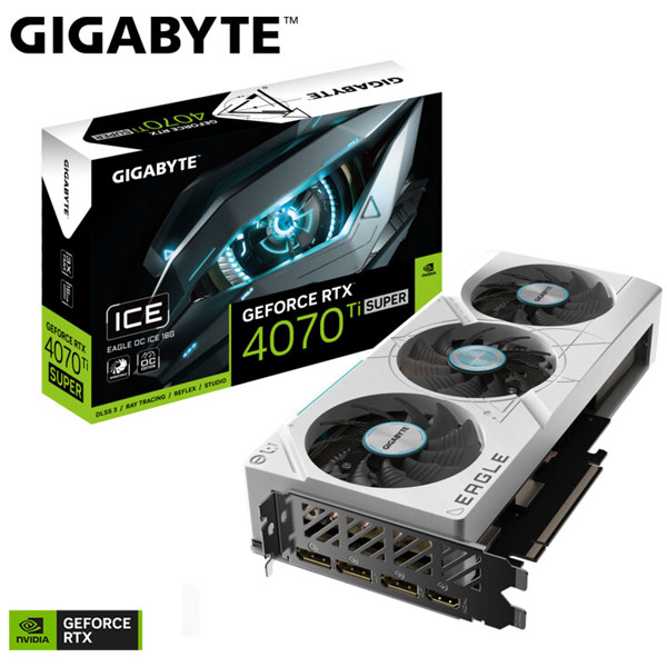 Gigabyte GeForce RTX 4070 Ti SUPER EAGLE OC ICE 16G