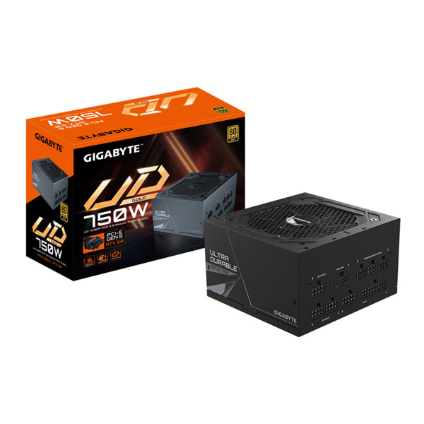 Gigabyte Tápegység UD750GM PG5 750 W 80 plus GOLD, moduláris Gigabyte Tápegység UD750GM PG5 750 W 80 plus GOLD, moduláris