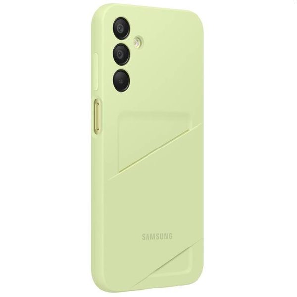 Card Slot Cover tok Samsung Galaxy A15 számára, lime
