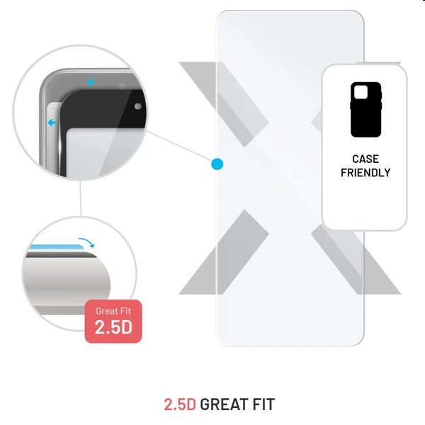 FIXED védőüveg Xiaomi Redmi A3 számára FIXED védőüveg Xiaomi Redmi A3 számára