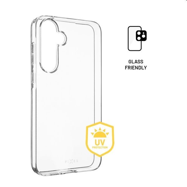 FIXED TPU Zselés tok Samsung Galaxy A35 5G számára, áttetsző FIXED TPU Zselés tok Samsung Galaxy A35 5G számára, áttetsző