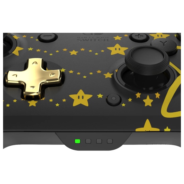 PDP Rematch GLOW vezeték nélküli vezérlő Nintendo Switch számára, Super Stars, Glow in the Dark PDP Rematch GLOW vezeték nélküli vezérlő Nintendo Switch számára, Super Stars, Glow in the Dark
