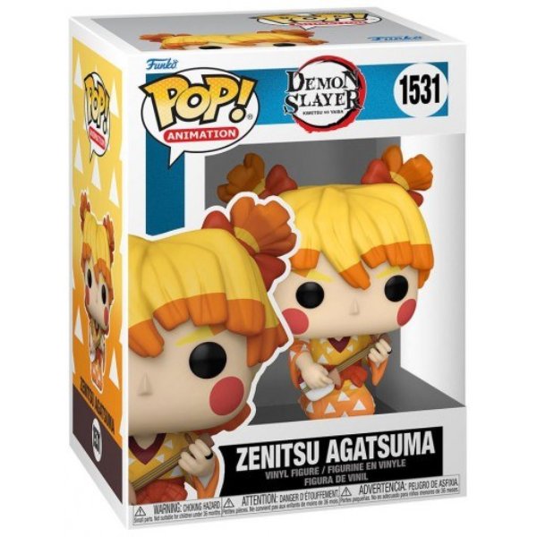POP! Animation: Zenitsu Agatsuma (Demon Slayer Kimetsu no Yaiba) POP! Animation: Zenitsu Agatsuma (Demon Slayer Kimetsu no Yaiba)