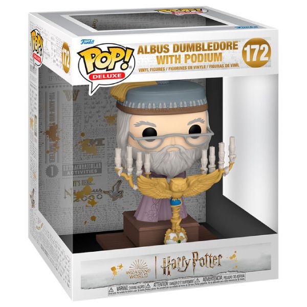 POP! Deluxe: Dumbledore with Podium (Harry Potter)