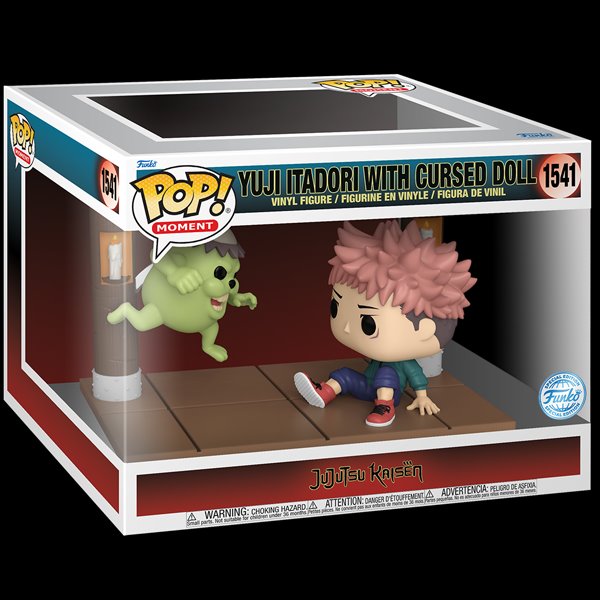 POP! Moment: Yuji Itadori with Cursed Doll (Jujutsu Kaisen) Special Kiadás POP! Moment: Yuji Itadori with Cursed Doll (Jujutsu Kaisen) Special Kiadás