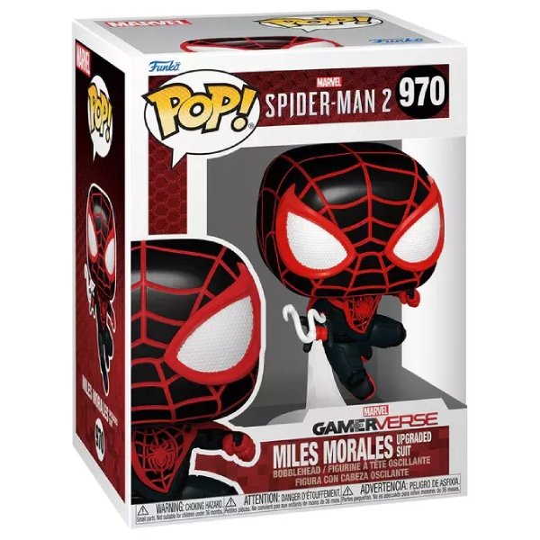 POP! Spider Man 2: Miles Morales Upgraded Suit (Marvel) POP! Spider Man 2: Miles Morales Upgraded Suit (Marvel)