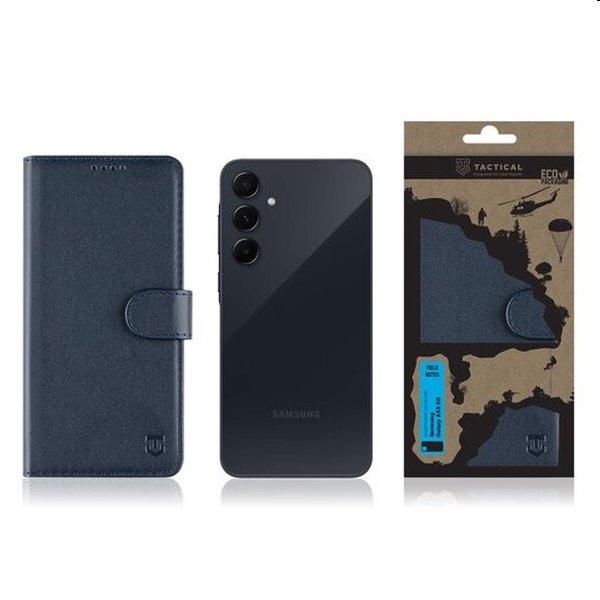 Tactical Field Notes Samsung Galaxy A55 5G számára, kék Tactical Field Notes Samsung Galaxy A55 5G számára, kék