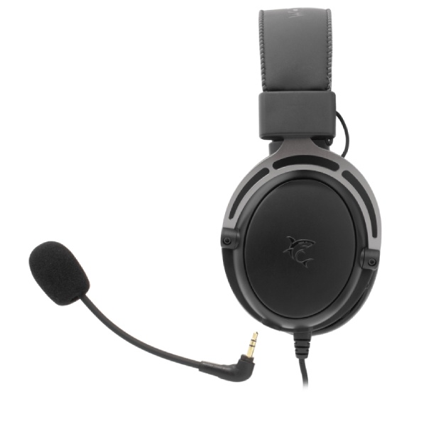 White Shark játékos fülhallgató mikrofonnal GORILLA, PC, PS4/PS5, Xbox, MAC, fekete/szürke White Shark játékos fülhallgató mikrofonnal GORILLA, PC, PS4/PS5, Xbox, MAC, fekete/szürke