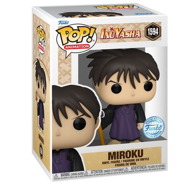POP! Animation: Miroku (Inuyasha) Special Kiadás POP! Animation: Miroku (Inuyasha) Special Kiadás