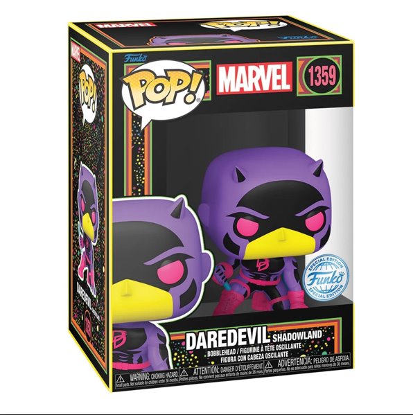 POP! Daredevil Shadowland Black Light (Marvel) Special Kiadás POP! Daredevil Shadowland Black Light (Marvel) Special Kiadás