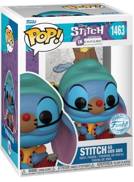 POP! Disney: Stitch as Gus Gus (Lilo & Stitch) Special Kiadás POP! Disney: Stitch as Gus Gus (Lilo & Stitch) Special Kiadás