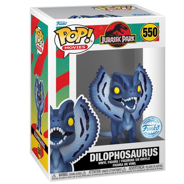 POP! Movie: Dilophosaurus (Jurassic Park Moonlight) Special Kiadás POP! Movie: Dilophosaurus (Jurassic Park Moonlight) Special Kiadás