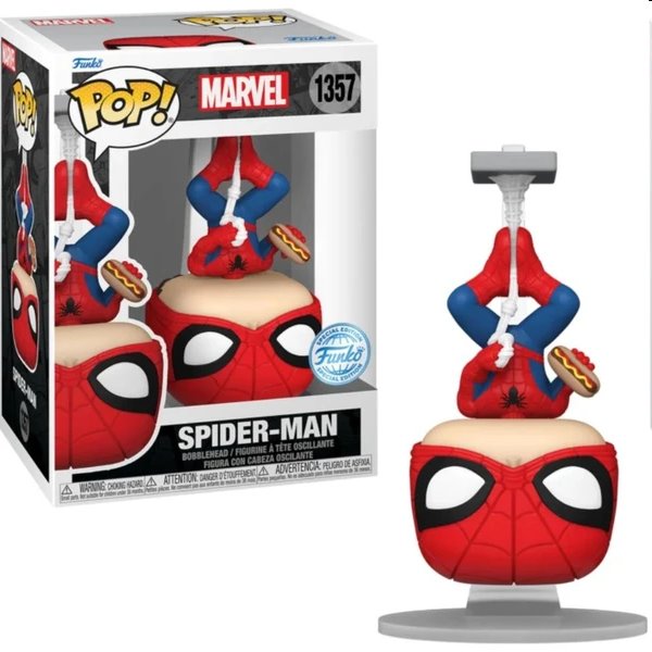 POP! Spider Man with Hot Dog (Marvel) Special Kiadás POP! Spider Man with Hot Dog (Marvel) Special Kiadás