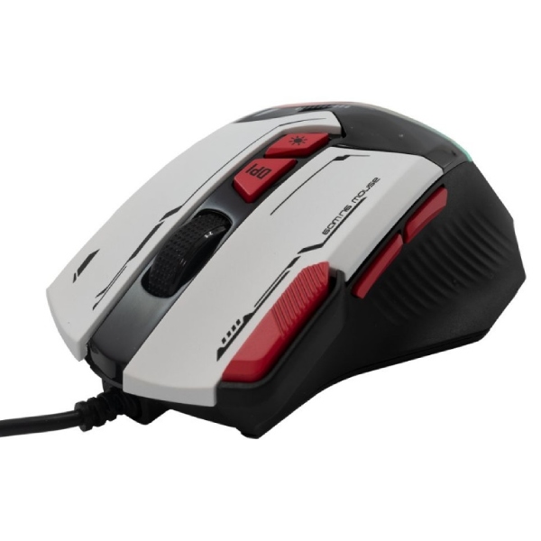 Baracuda MANTA játékos egér, 8D, 12800 dpi, fehér Baracuda MANTA játékos egér, 8D, 12800 dpi, fehér