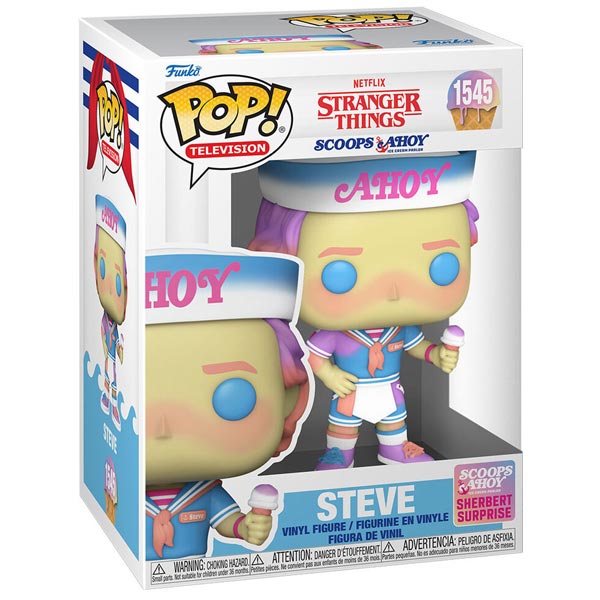 POP! Television: Steve Scoops Ahoy (Stranger Things) POP! Television: Steve Scoops Ahoy (Stranger Things)