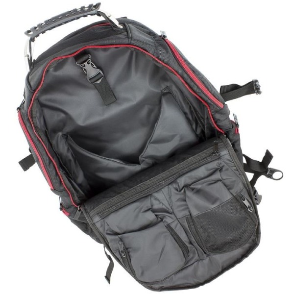 White Shark játékos hátizsák DARK NOMAD 17,3", fekete White Shark játékos hátizsák DARK NOMAD 17,3", fekete