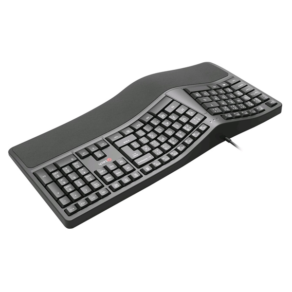 C-Tech KB-113E USB Ergo CZ/SK, fekete C-Tech KB-113E USB Ergo CZ/SK, fekete