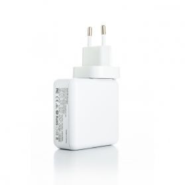 ER POWER Hálózati töltő GaN USB-C, 65 W, fehér ER POWER Hálózati töltő GaN USB-C, 65 W, fehér