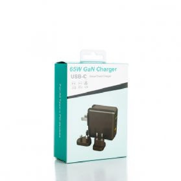 ER POWER Hálózati töltő GaN USB-C, 65 W, fehér ER POWER Hálózati töltő GaN USB-C, 65 W, fehér