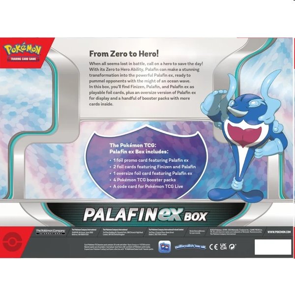 Kártyajáték Pokémon TCG: Palafin ex Box (Pokémon) Kártyajáték Pokémon TCG: Palafin ex Box (Pokémon)