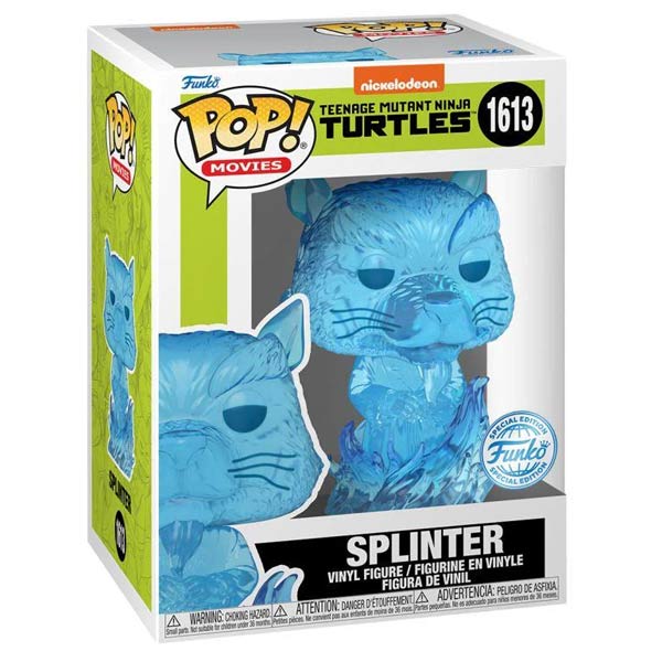 POP! Movies: Spirit Splinter Transluscent (Teenage Mutant Ninja Turtles) Special Edition POP! Movies: Spirit Splinter Transluscent (Teenage Mutant Ninja Turtles) Special Edition