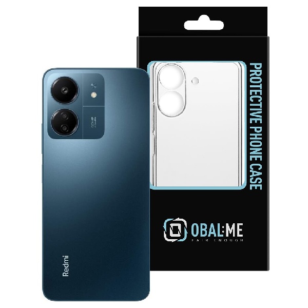 OBAL:ME Transparent TPU tok Xiaomi Redmi 13C 4G/Poco C65 számára OBAL:ME Transparent TPU tok Xiaomi Redmi 13C 4G/Poco C65 számára