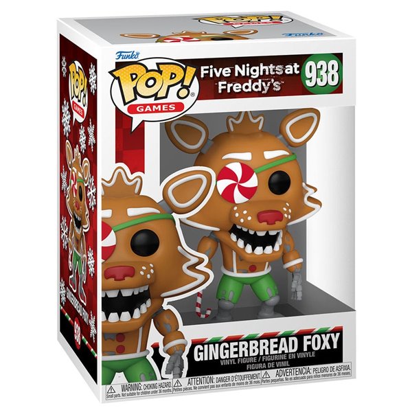 POP! Games: Gingerbread Foxy (Five Nights at Fpirosdy's) POP! Games: Gingerbread Foxy (Five Nights at Fpirosdy's)