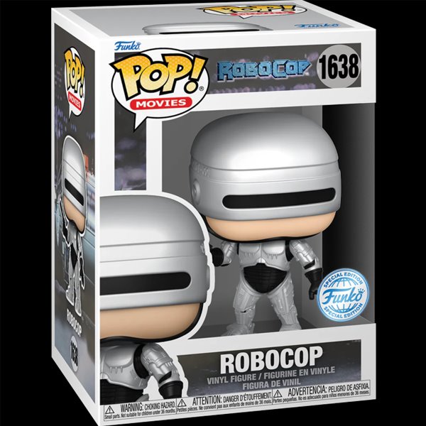 POP! Movies: Robo Cop (Metallic) (Robo Cop) Special Edition POP! Movies: Robo Cop (Metallic) (Robo Cop) Special Edition