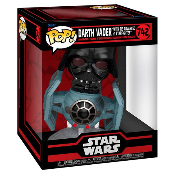 POP! Rides Deluxe: Darth Vader with Tie Advanced Starfighter (Star Wars) POP! Rides Deluxe: Darth Vader with Tie Advanced Starfighter (Star Wars)